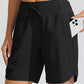 ⏰Hot Sale Women's Active 7 Inseam Athletic Long Running High Wasistband Shorts