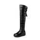 Rakkiss Women's FrostKiss Long Boots - Bow Detail Plush Lined Snow Boots (US 4-11)