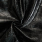 Glossy Croc-Effect Zip-Front Midi Dress