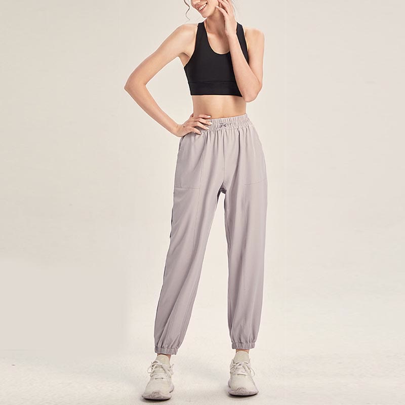 Fitness Yoga Sports Track Pants With Pockets