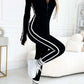 Women's Slim Fit Side Web Half-Zip Jumpsuit