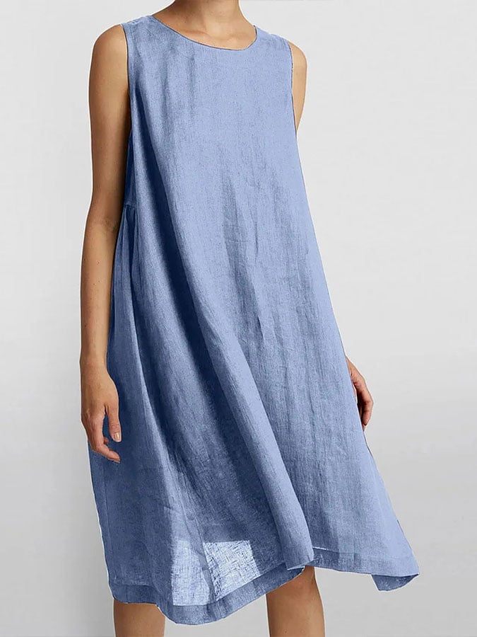 Women's casual sleeveless dress