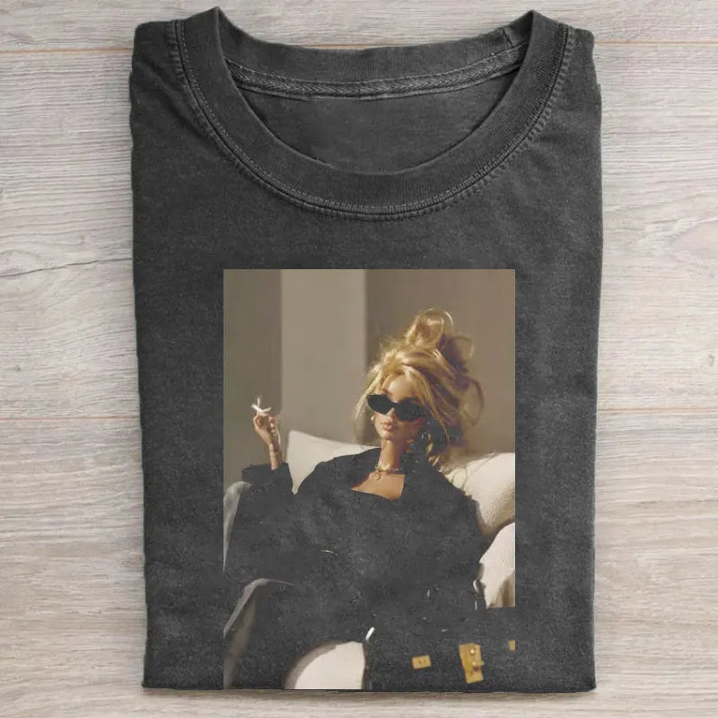 Funny Doll Face Meme T-shirt
