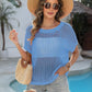 Short Sleeve Casual Crochet Knit Tops（Buy 2 Free Shipping）