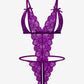 Lace Bodysuit Deep V Teddy