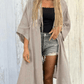 Ladies Lace Panel Loose Shirt