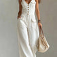 Women's Sleeveless Denim Jumpsuit