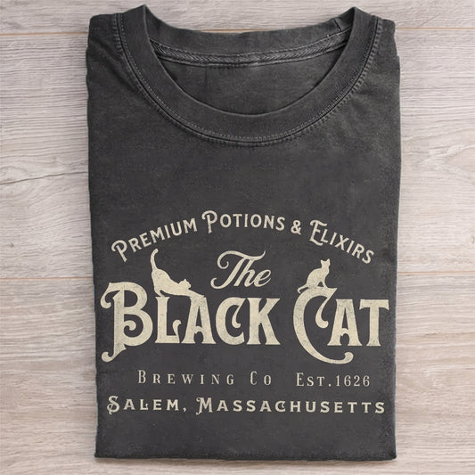 Vintage Salem Black Cat T-shirt