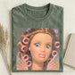 FACE DOLL GIRL FUNNY MEME TEE