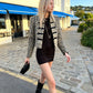Romy Snow Leopard Jacket