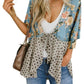 ✨Women's Floral Kimono Ruffle Sleeve Tie Cardigans Flowy Boho Loose Cover Ups