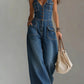Women's Sleeveless Denim Jumpsuit