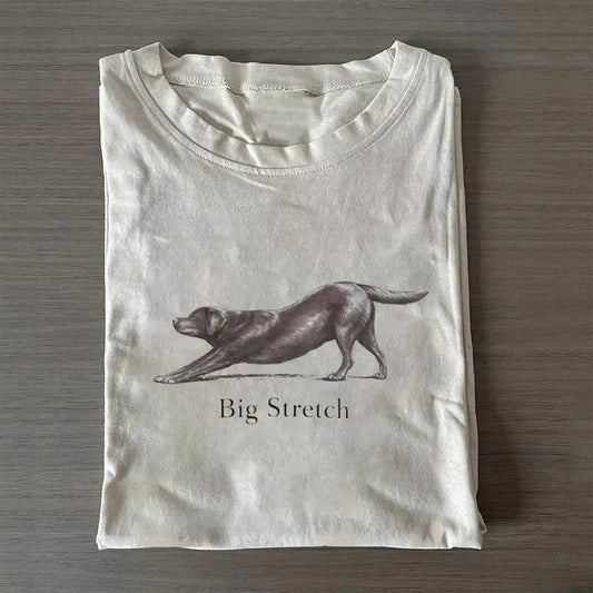 Big Stretch Chocolate Labrador Retriever T-shirt
