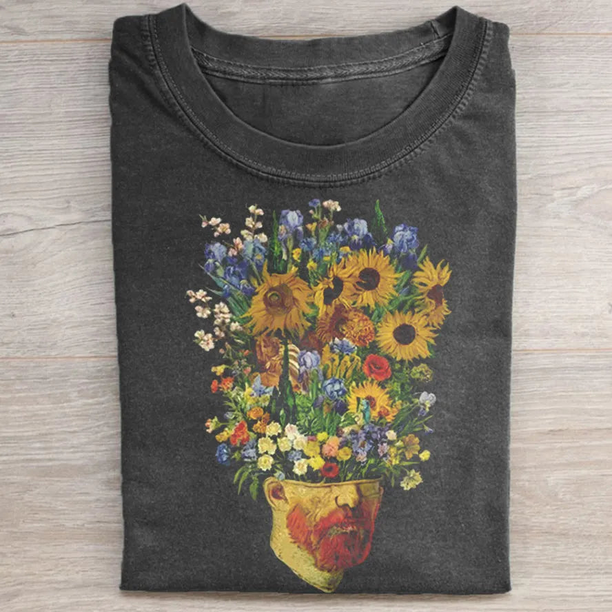Van Gogh's Blooming Flowers T-shirt