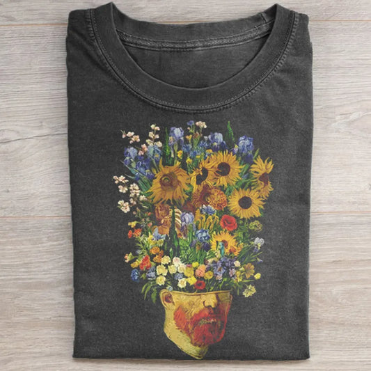 Van Gogh's Blooming Flowers T-shirt