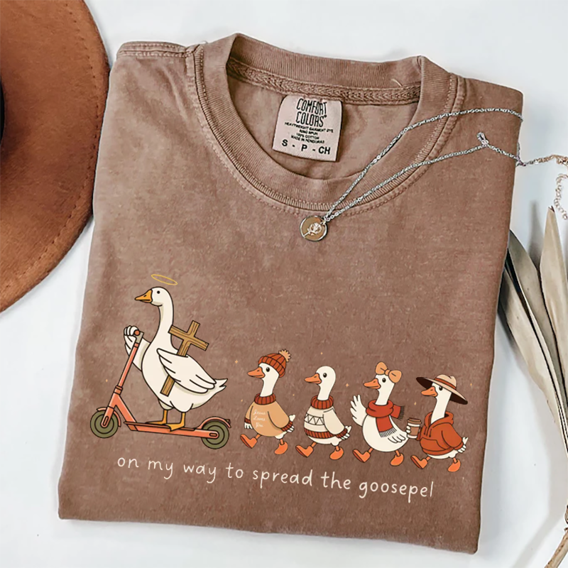 Funny Goose Christian Fall T-shirt