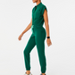Women's 8 Pockets Cargo Scrub Jumpsuit