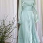 Fashionable Fantasy Color Maxi Dress