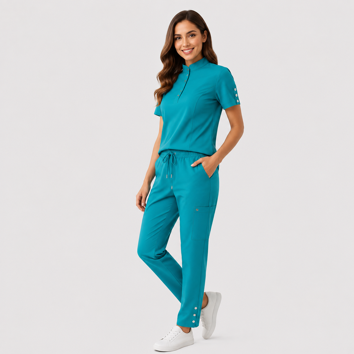 Celine Scrub Top