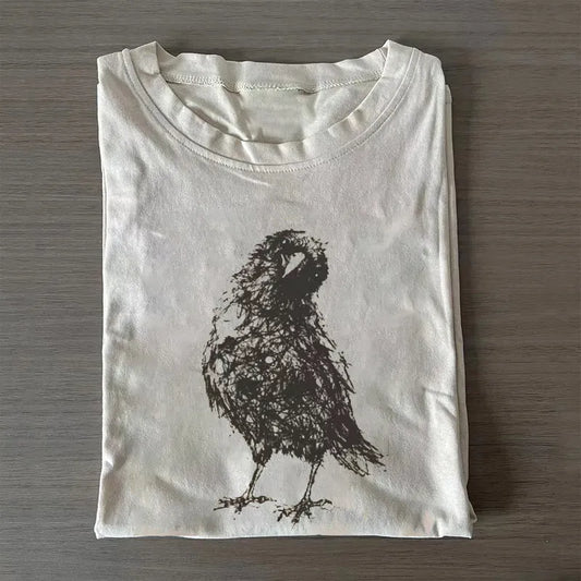 Crow Sketch T-shirt