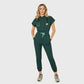 Women's Slim Fit 8-Pocket Jogger Scrub Jumpsuit