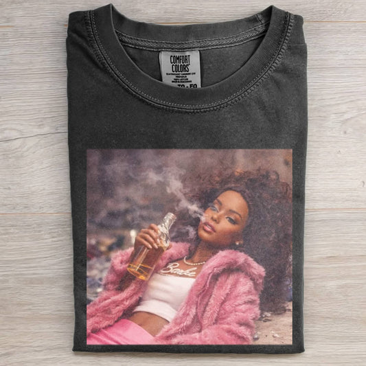BLACK GIRL DOLL GIRL FUNNY MEME TEE