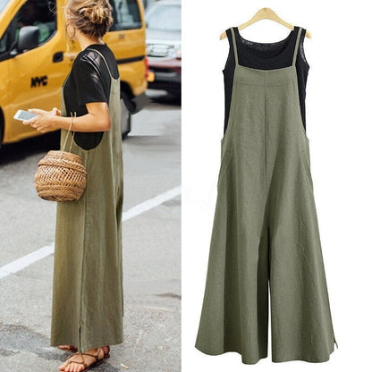 🔥Women's Sleeveless Oversized Casual Jumpsuit