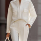 Luxe Oversized Shirt & Tailored Trouser Two-Piece Set