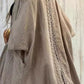 Ladies Lace Panel Loose Shirt
