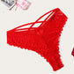 Cheeky Panties Lace Criss Cross Underwear