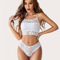 Cheeky Panties Lace Criss Cross Underwear