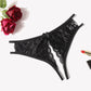 Lace Panties Floral Lace Briefs with Bow