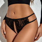Lace Panties Floral Lace Briefs with Bow
