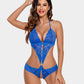 Deep V Lace One Piece Teddy