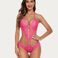 Deep V Lace One Piece Teddy