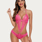 Deep V Lace One Piece Teddy