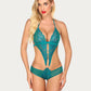 Deep V Lace One Piece Teddy