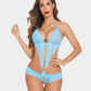 Deep V Lace One Piece Teddy