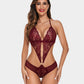 Deep V Lace One Piece Teddy