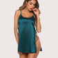 Satin Nightwear Lace Chemise