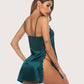 Satin Nightwear Lace Chemise