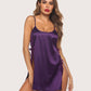 Satin Nightwear Lace Chemise