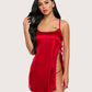 Satin Nightwear Lace Chemise