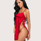 Satin Nightwear Lace Chemise