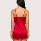 Satin Nightwear Lace Chemise