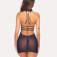 Lace Chemise Halter Dress