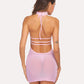 Lace Chemise Halter Dress
