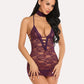 Lace Chemise Halter Dress
