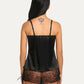 Lace Cami and Shorts Satin Sets