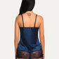 Lace Cami and Shorts Satin Sets